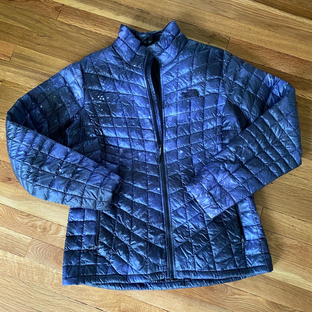 The North Face Thermoball Jacket- Galaxy Print